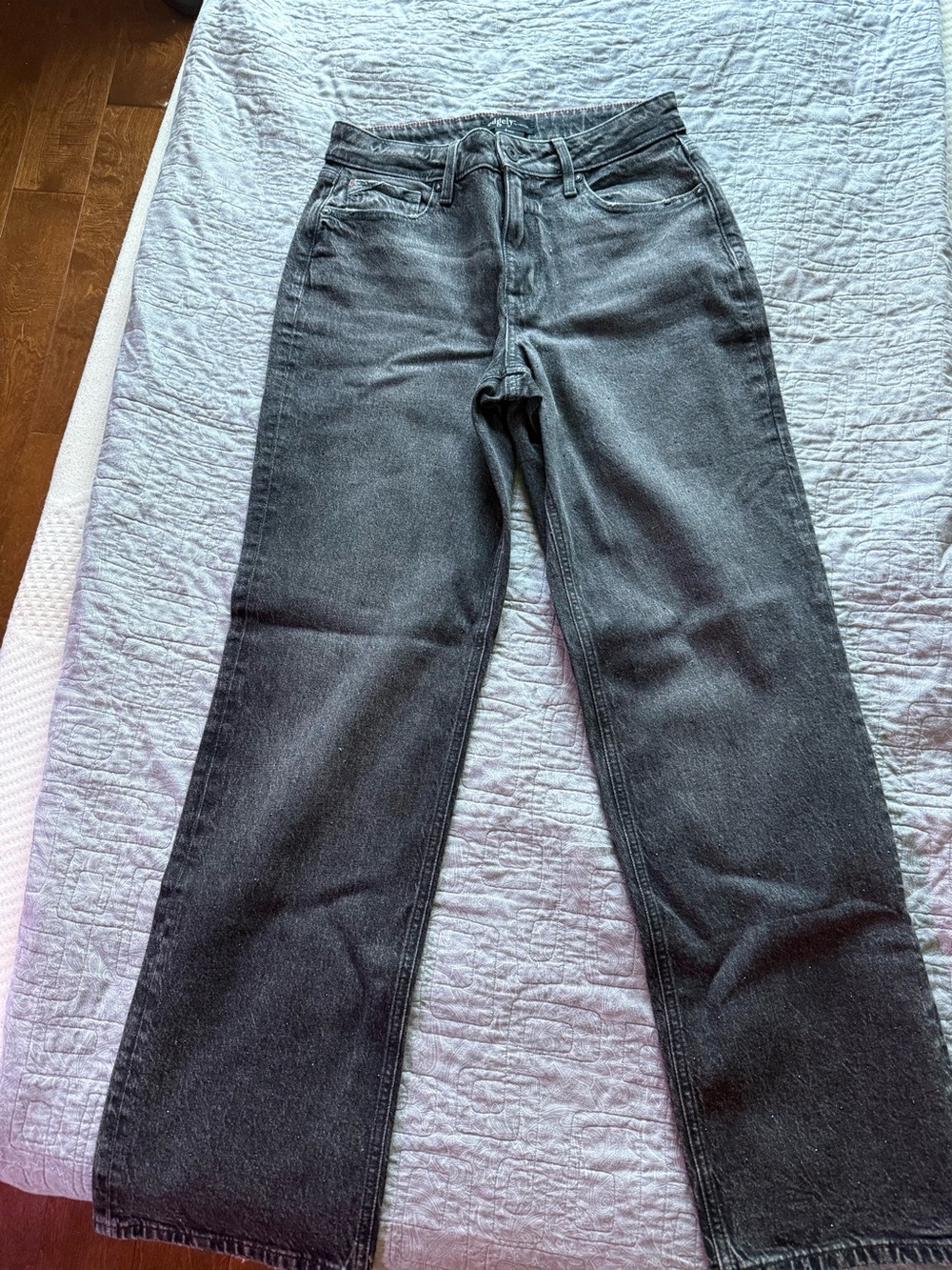Maurices Black Straight-Leg Jeans